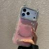 Luxury Rhinestone Cat Bowtie iPhone Case (Fits iPhone 14/15/16 Pro Max/17)