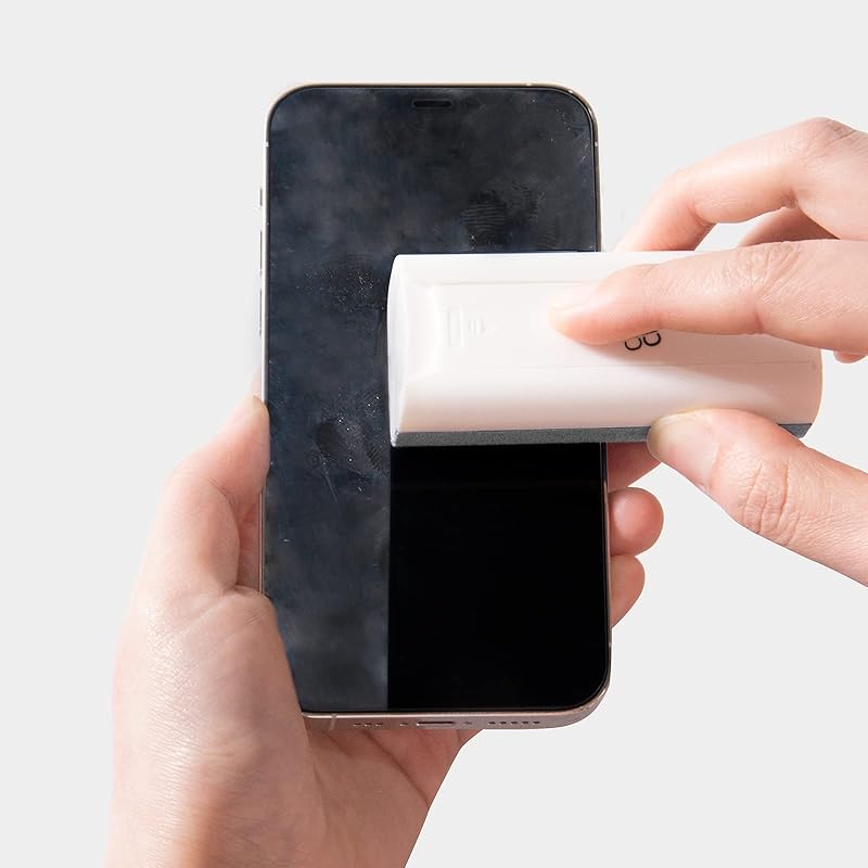 CLICK CLEAN Touchscreen Mist Cleaner, Screen Cleaner, All in One Screen Cleaner Spray with Microfiber and Phone Stand for All Phones, Laptop and