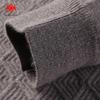 Men's Premium 100% Cashmere Crewneck Plaid Pullover Sweater