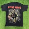 Rara T-shirt in Cotone Dying Fetus Band Regalo per Uomini Donne Taglia Completa GC1398 T-shirt Unisex