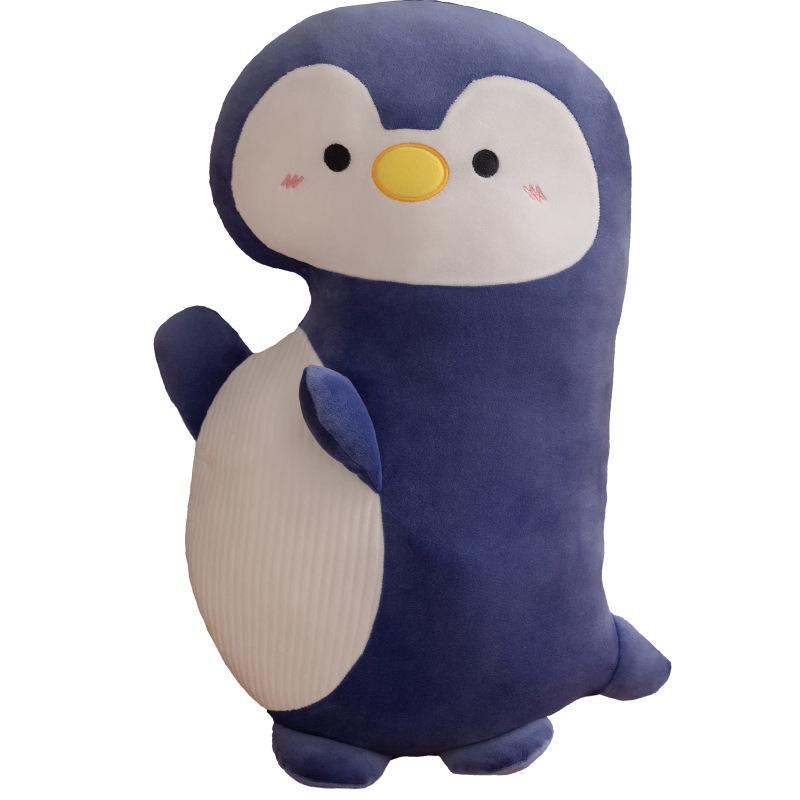 Cartoon Soft Crocodile Penguin Pillow Plush Toy Sofa Ornaments Cute Pink Pig Black Cat Doll Girl