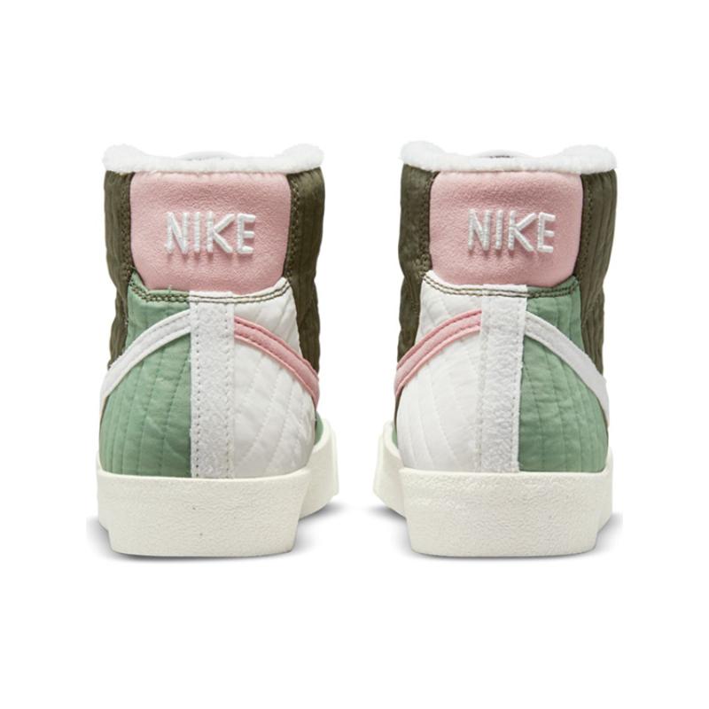 Nike Blazer Mid 77 LX Next Nature Toasty-Oil Green Women's Sneakers Skateboard Shoes DO7445-311