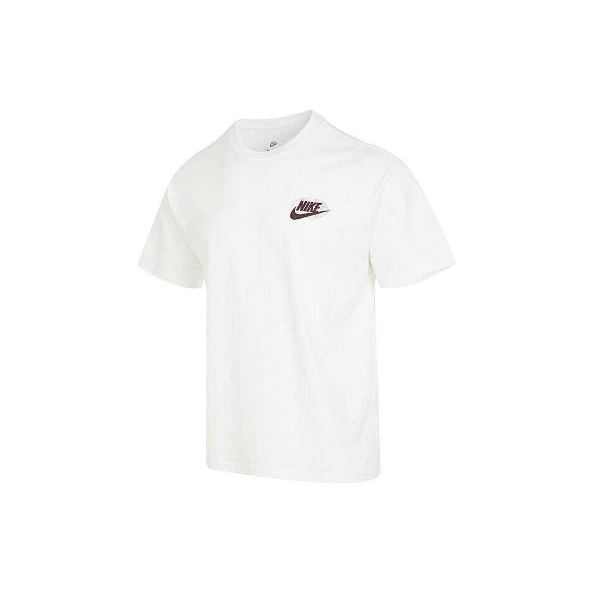 Nike Sportswear Earth T-Shirt White Men s FB9812-133 XL