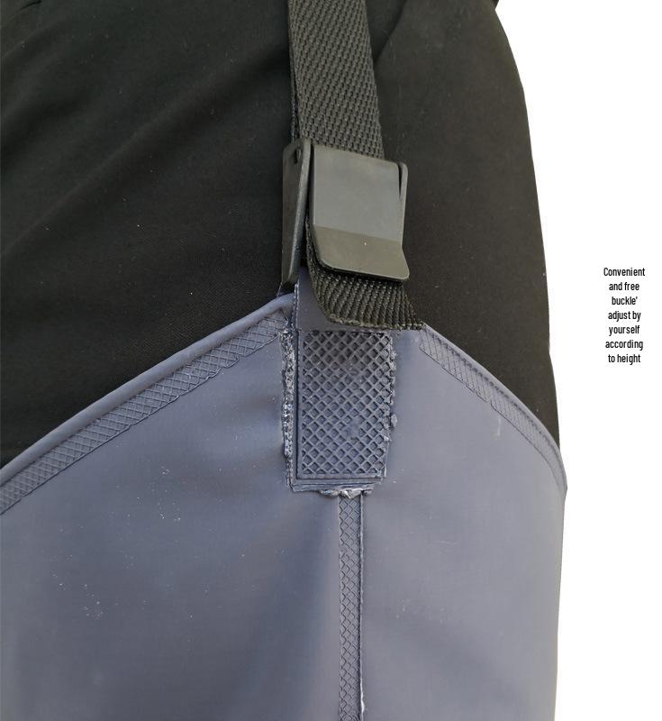 Red Poetry Thickened Fishing Waders / Pants for Catching Fish