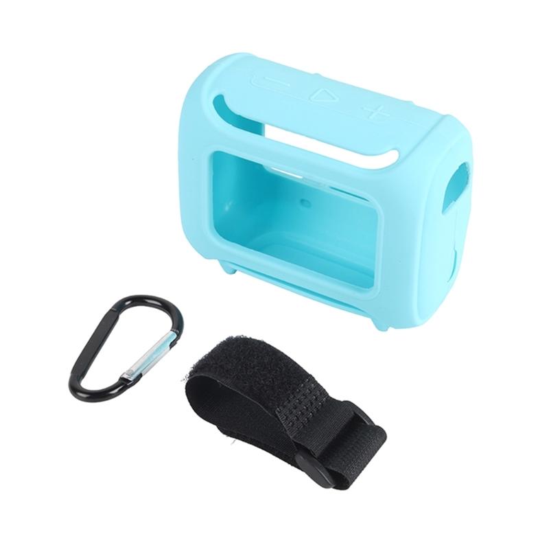 Silicone Protective Case With Carrying Strap For GO 5 Portable Speaker Shockproof And Dirt Resistant Cover