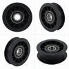 Replacement V Idler Pulley GX20287 for mower decks model 690409 compatible with For L120 L130 LA105 for optimum mower use