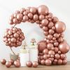 Metallic Gold Latex Balloons Multi Sizes  Balloon Arch Kit for Birthday Party Graduation Baby Shower