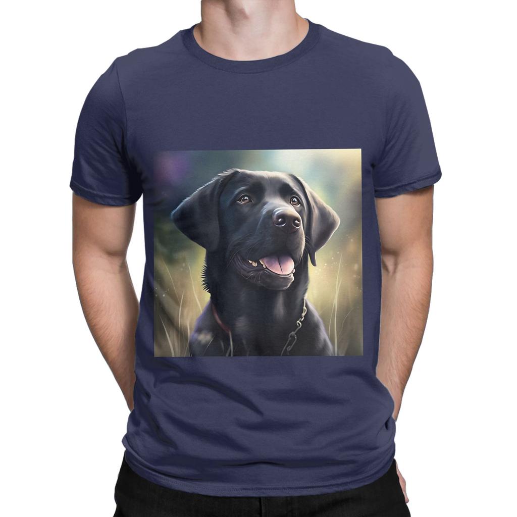 Beautiful Black Labrador Retriever Funny 100 Cotton TShirt Labrador Retriever Tops Tees For Unisex
