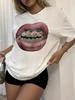 2026 Summer Tshirt Unisexs Black Round Neck Short Sleeve Casual Loose Comfort Loose And Casual Street Style Tshirt