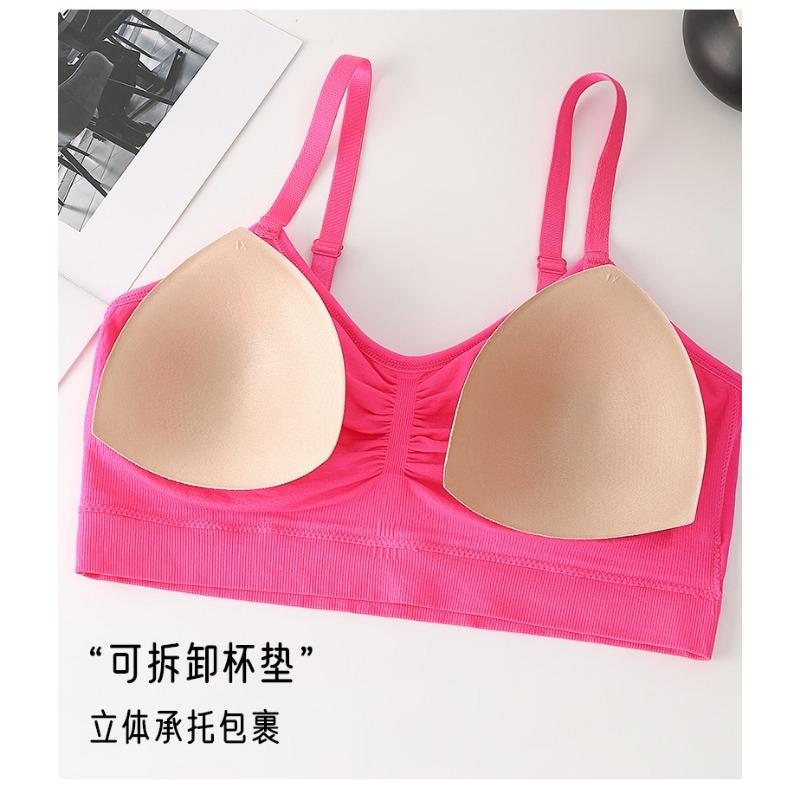 Plus Size Sports Bra Seamless Push Up Wireless Women S Bra