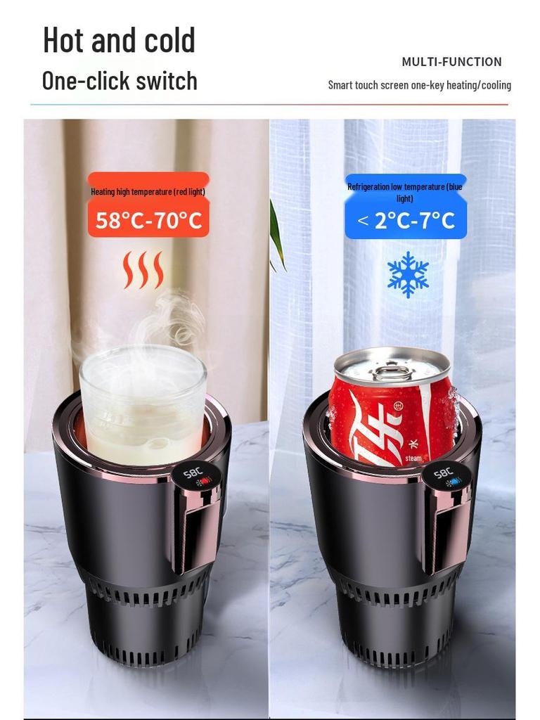 Smart Car Coaster with Fast Cooling & Heating for Cups
