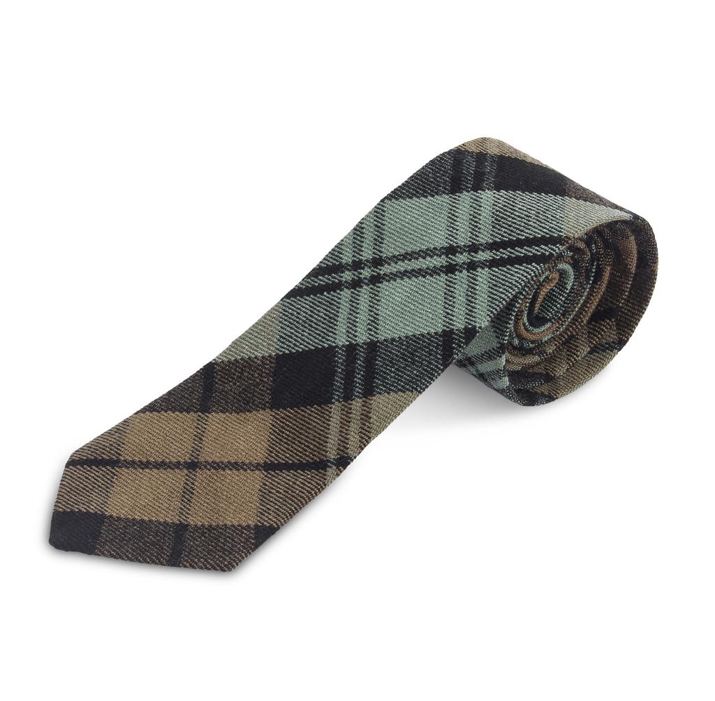 Scottish Tartan Neck Tie For Men Traditional Highland Attire