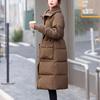 Women's Winter Coat Plus Size Fashion Thick Warm Long Warm Parkas Female Overcoat