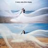 3-Meter Ultra-Wide Mesh Wedding Veil and Decoration Net