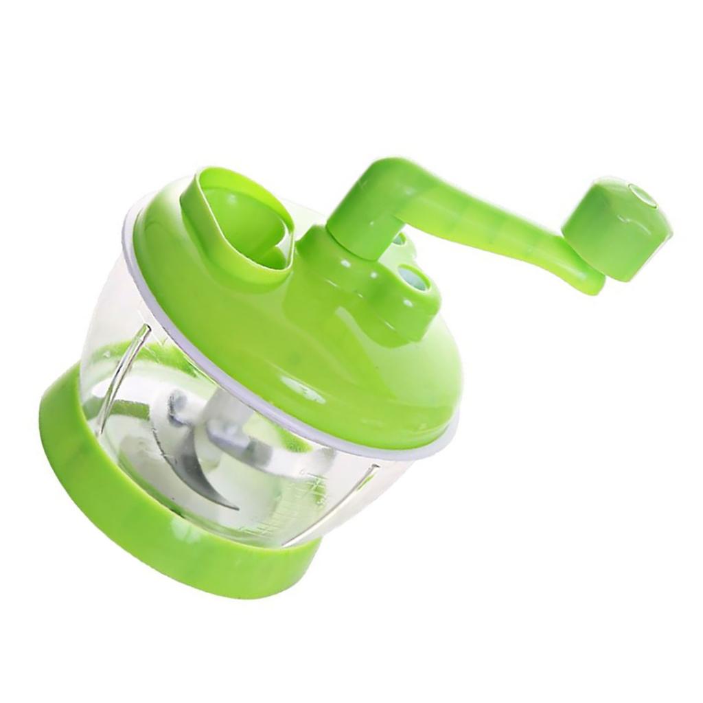 Manuelle Gemüsemühle, Edelstahlklinge, tragbarer Lebensmittel-Fleischmixer für Küchenrestaurants