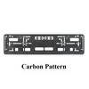 Black EU Standard License Plate Holder Bracket Frame Easy tall Anti-corrosion Waterproof Durable Car Auto Accessor Mount