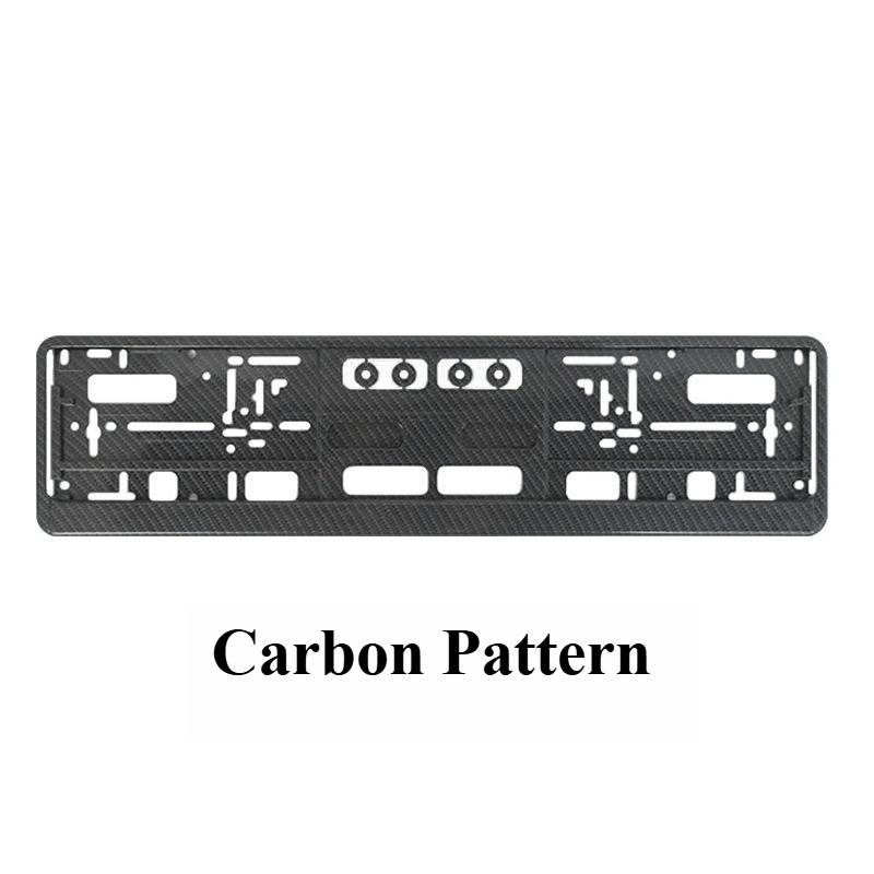 Black EU Standard License Plate Holder Bracket Frame Easy tall Anti-corrosion Waterproof Durable Car Auto Accessor Mount