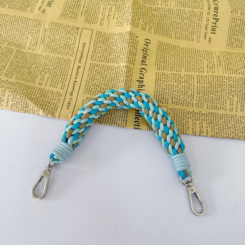 New Hand-woven Lanyard Hand-held Belt Bold Mobile Phone Hand-held Wrist Woven Lanyard Belt Bag Lanyard Pendant Bag Accessories
