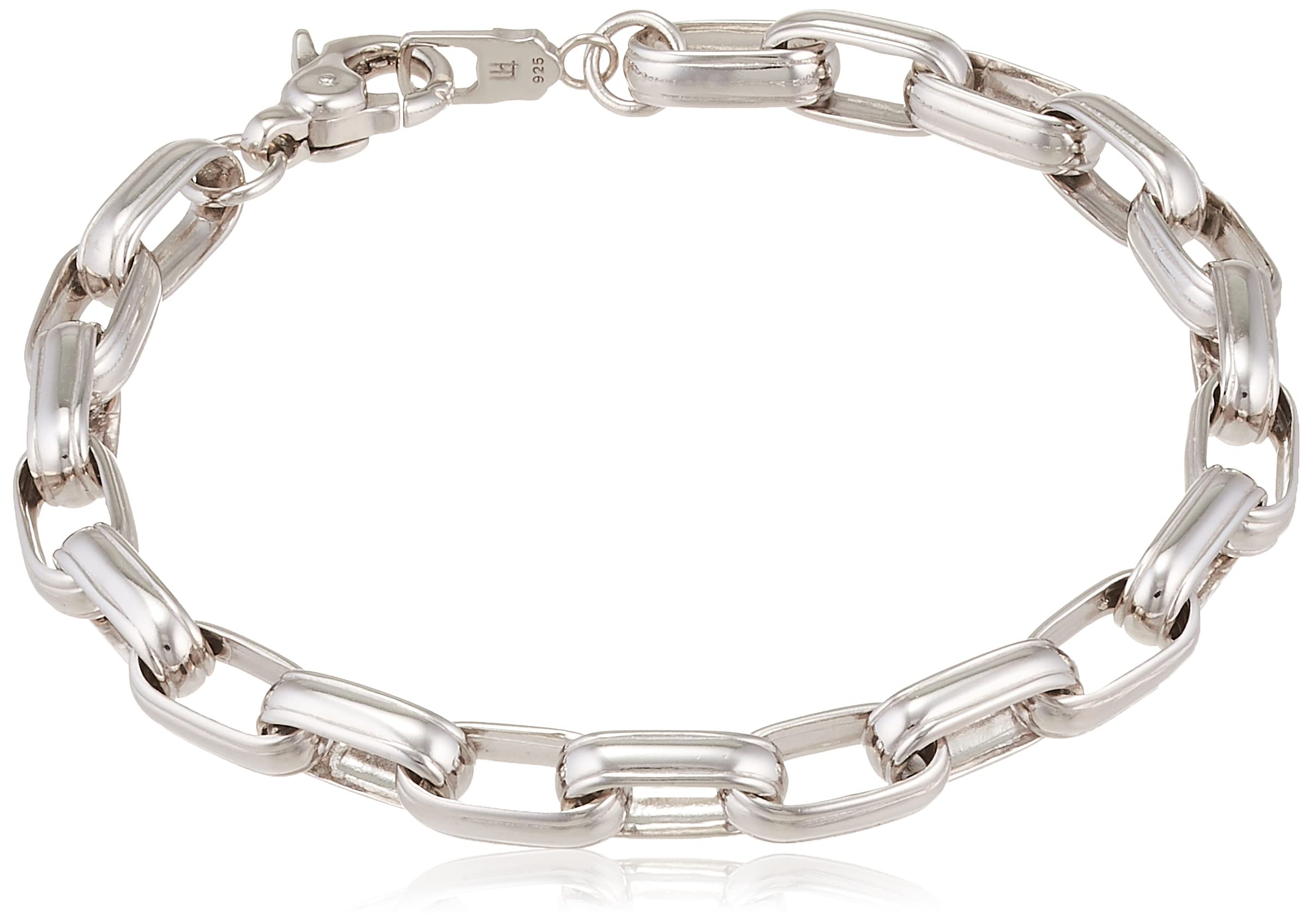 

Браслет ROUNDED SIDE FLAME 1BR096A0SV SV [Львиное Сердце]