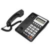 KXT8001CID Corded Telephone Caller ID Semi Hands Free Clear Display Office Telephone for Home Hotel Office(Black )