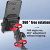 Adjustable Cell Phone Stand Support Bracket Bicycle Rearview Mirror  Riding Equipment