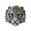 Tiger King Ring Men's Trendy Retro Ethnic Style Domineering Open Ring Hip-hop Trendy