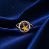 Clothing Decorative Pin Rhinestone Planet Star Brooch Pin, Hollow Badge Women Jewelry, Accessory for Suits Coats Scarves Shawls Bags Cardigans Jewelry
