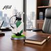 Practical Office Supplies Men Golf Pen Holder Set, Mini Bag Desk Organizer with 3 Set Club Pens, Novelty Decor for Men, Business Gift Desktop