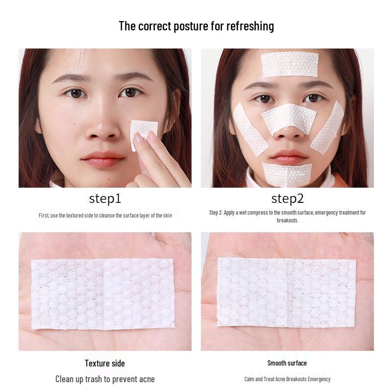 OTW Salicylic Acid Pads: Fade Acne Scars, Hydrate, Remove Blackheads & Closed Comedones - 50 Sheets
