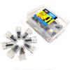 10/40Pcs Tire Repair Rubber Nail Black Car Tyre Repair Rubber Nail Set Vacuum Tyre Repair Nail Wheel Repairs Punctures Kit