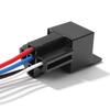 5pcs 12 V/24 V Car Relay Wiring Socket Low Power Consumption Car Cable Relay Socket Automobile Installation Accessories