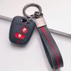 Anti Slip Car Key Protector for Peugeot 107 207 307 407 206 306 406 Citroen C1 C4 C2 C3 with Keychain Anti Scratch Shockproof Key Shell Accessory