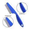 6 Pcs/set Pet Flea Comb Stainless Steel Head Lice Comb Fine Tooth Dogs Cats Grooming Combs Dematting Tool Pet Tear Stain Remove