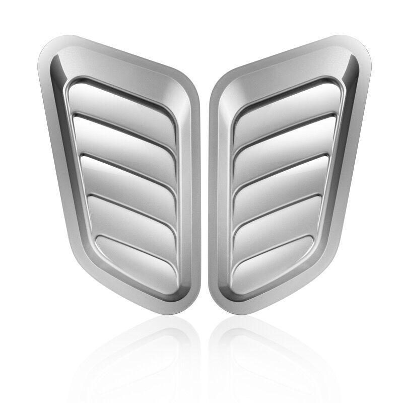 Colorful Car Cell Air Flow Intake Hood Scoop Bonnet Vent Cover Stickers Auto Carbon Fiber Sticker Decal Car Accessories Exterior