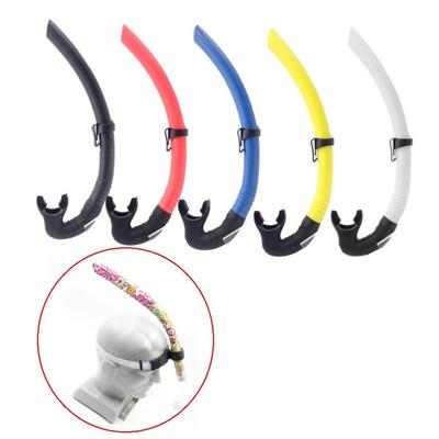 Center Mount Swimming Snorkel Diving Lap Swim Training Breath Tube
