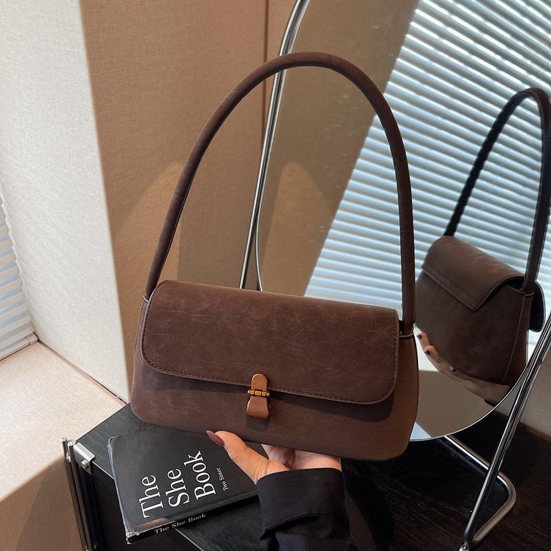 Luxury Brand Crossbody Bags for Women Fashion Design Underarm Woman Shoulder Bag Female Handbag and Purses Solid Color