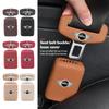 2pcs Car Seat Silicone Belt Buckle Anti-Scratch Protector Cover For MINI Cooper One JCW Clubman Countryman R55 R56 F55 F56