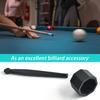 Octagonal Pool Cue Chalk Holder Portable Black Plastic Pocket Snooker Chalk Holder Billiard Accessories Enthusiasts Birthday Gift