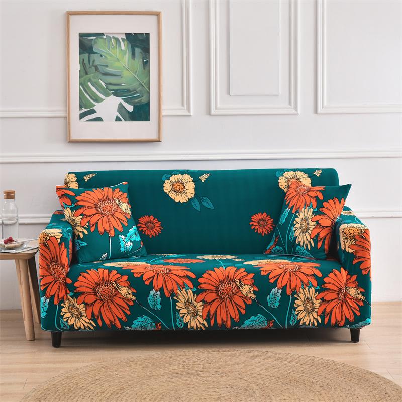 Elastic Sofa Covers For Living Room Spandex Tight Wrap All-Inclusive Sectional Couch Cover Furniture Slipcover 1/2/3/4 Seater