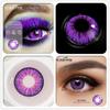 Eyeshare Cosplay Farbkontaktlinsen für Augen Ayy-Serie Kontakt-Make-up Sharingan Beauty Rote Kontaktlinsen Augenkosmetik Farblinsenaugen
