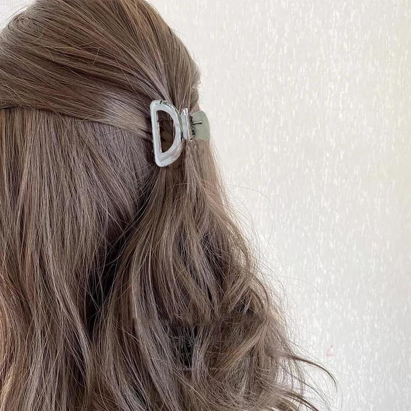 3pc European and American Small Vintage Hair Claw Clips for Women Girls Retro Hairpin Korean Hair Accessories Headwear Ornament