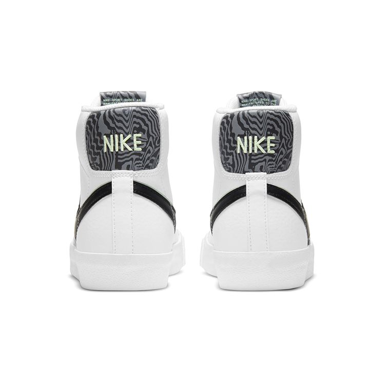 Nike Blazer Mid '77 SE (GS) White Vapor Green Smoke Grey Black DD1847-100