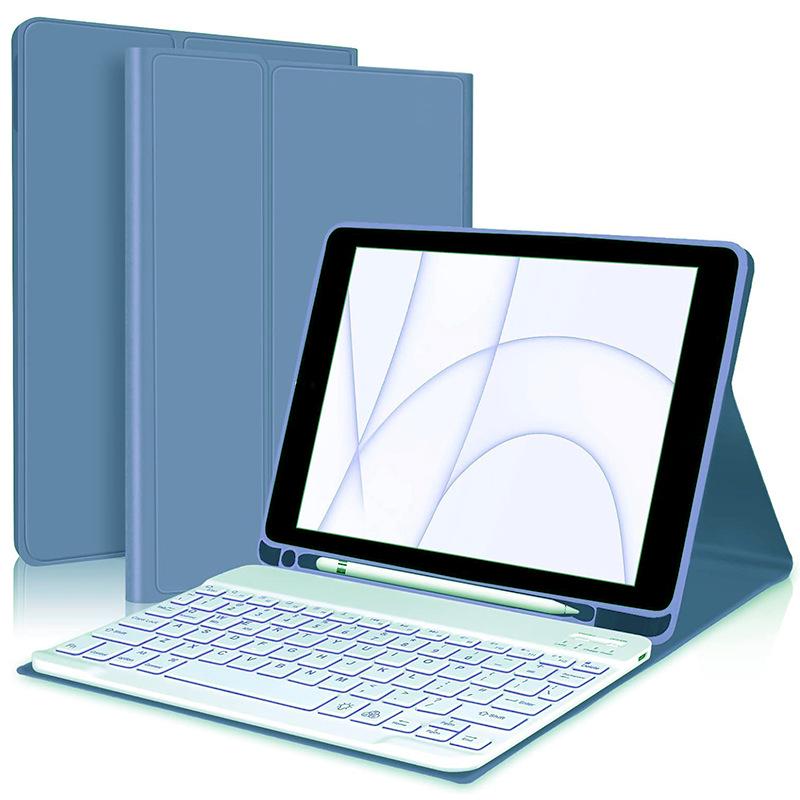 Colorful Backlit Bluetooth Keyboard Case for 2026 Redmi Pad 2 - 9.7-inch Tablet