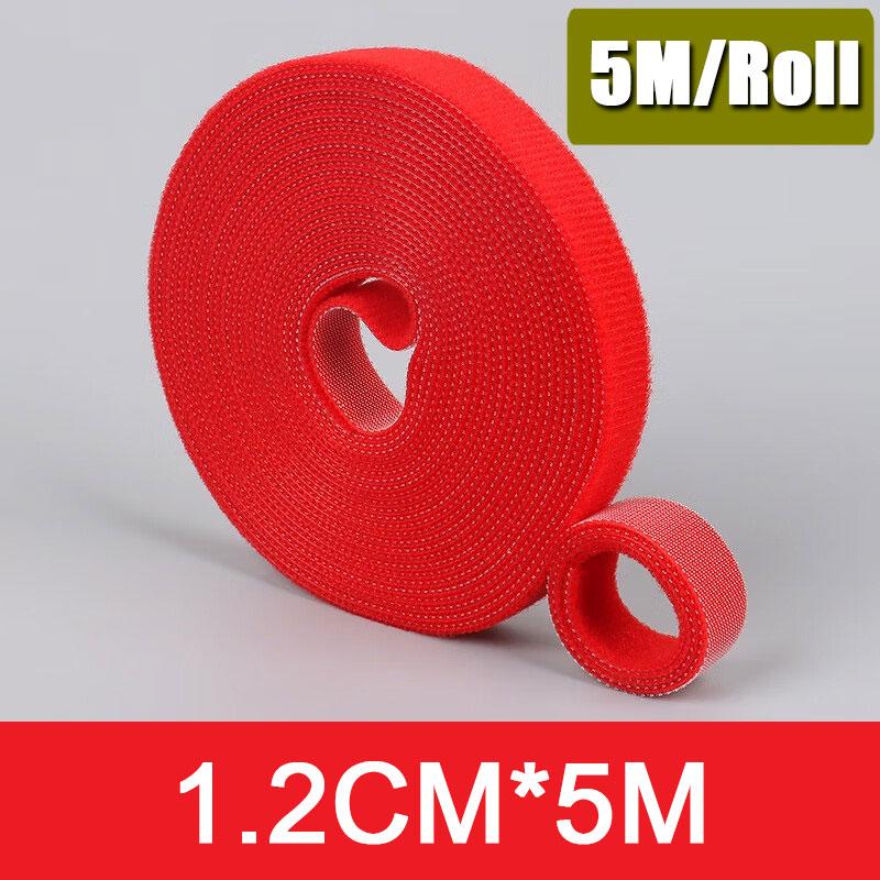 5M/Roll Car Interior Storage Cable Organizer USB Cable Winder Management Nylon Free Cut Ties Mouse Earphone Cord Cable Ties