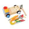 Kids' Wooden Tool Cart for Assembly and Repair