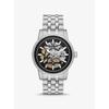 Oversized Hutton Silver-Tone Watch MKO1076