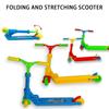 4Pcs Two Wheel Scooter Skateboards Model Interactive Educational Toys Folding Scooters Birthday Kindergarden Decorations