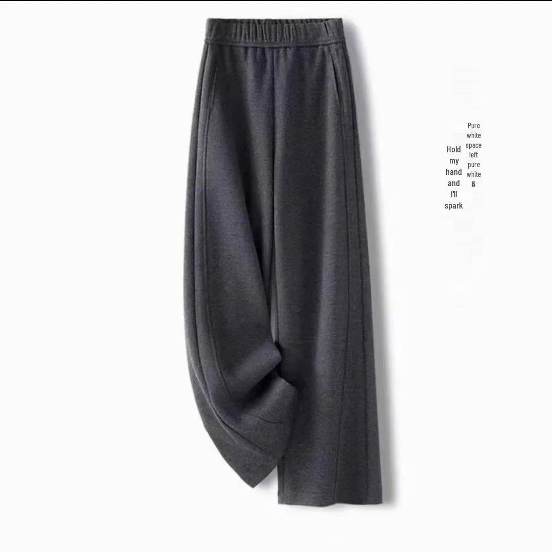 

Women s Cold-Proof Wide-Leg Banana Pants - Autumn/Winter Slimming, Thickened, Casual, Relaxed Fit, Hot Style M