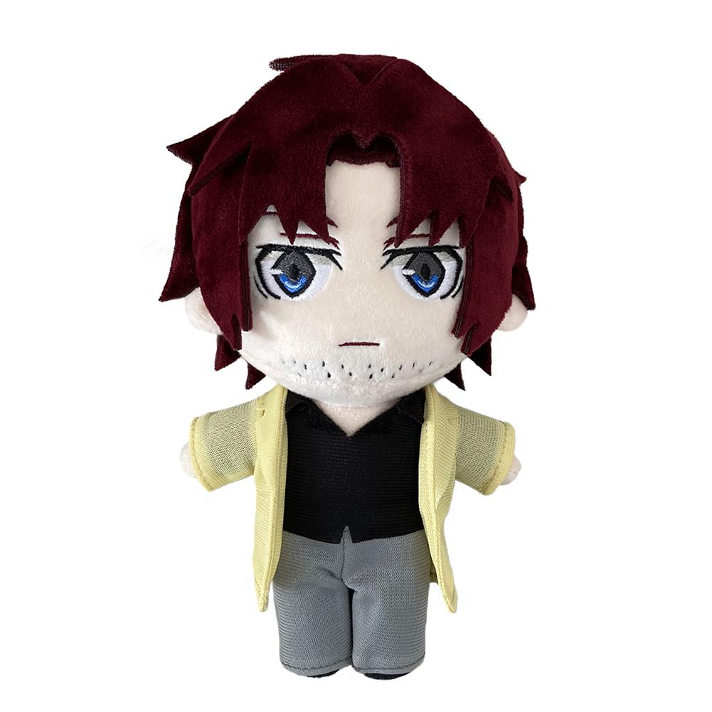 

Anime Dazai Osamu Plush Doll Standing Version Oda Sakunosuke Akutagawa Ryunosuke Edgar Allan Poe Soft Stuffed Pillow Toy Gifts 20CM