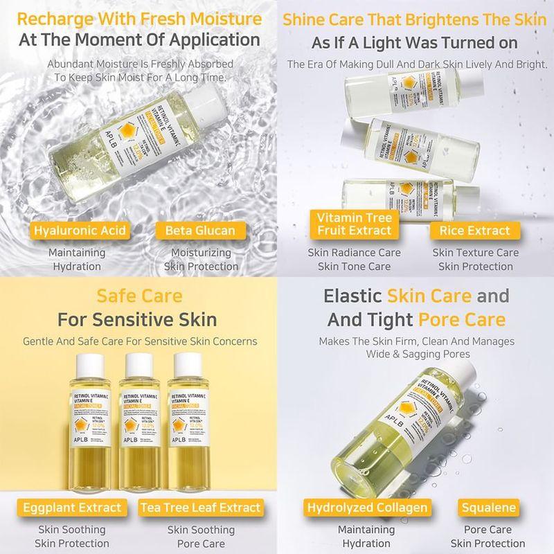 APLB - Retinol Vitamin C Vitamin E Facial Toner